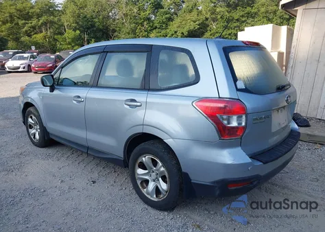 2014 Subaru Forester 2.5I from USA, damaged, VIN JF2SJAAC8EH444127